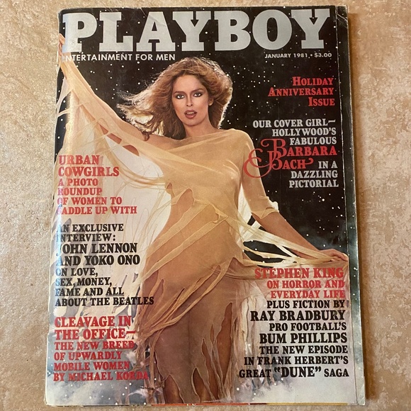 Playboy January 1981 Barbara Bach Edition - Picture 1 of 4